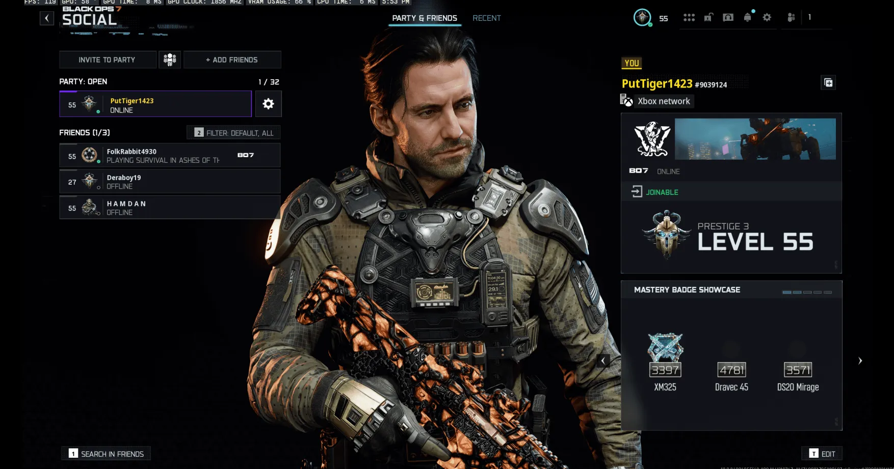 🎏⚡ BO7 Account | ☣️ Infestation Camo ✨ | 450+ Camos 💎 | Prestige 1 🏆 | Level 55 ⚡ | 15+ Elite Operators 👤 | All Guns 🔫 | Hard Unlocked 🛡️ | Multi-Platform